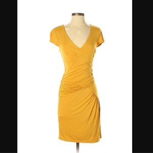 BCBGMAXAZRIA Ruched Jersey Dress